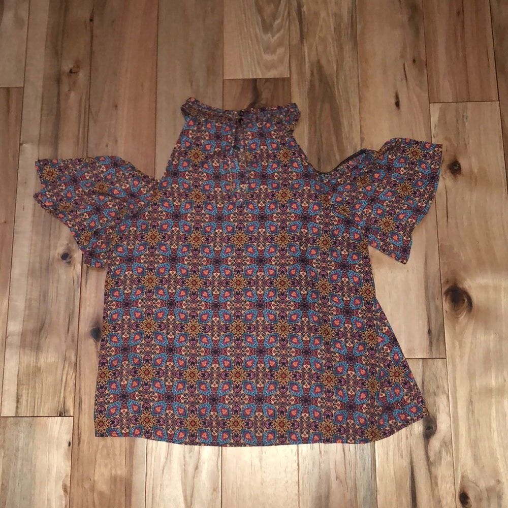 Lily White off-the-shoulder shirt